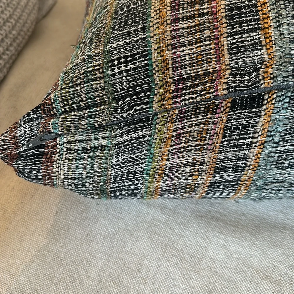 Crate & Barrel Shenoy Accent Pillow 15”x22” *NWOT